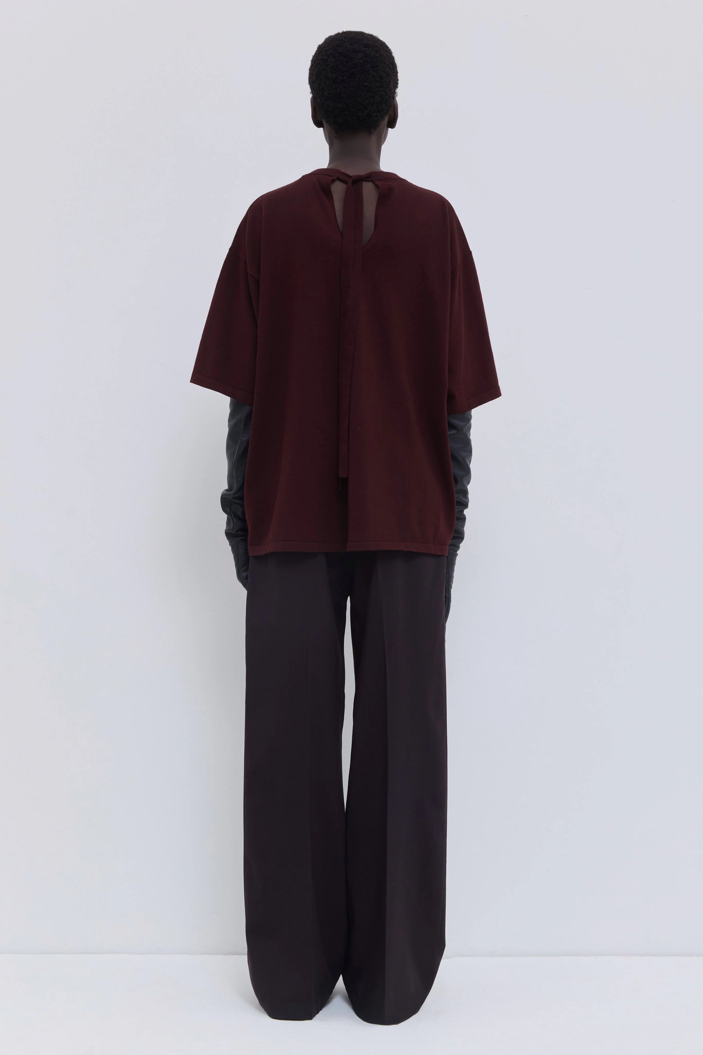 Christian Wijnants | Kenzen Jersey Knit T-shirt Plum