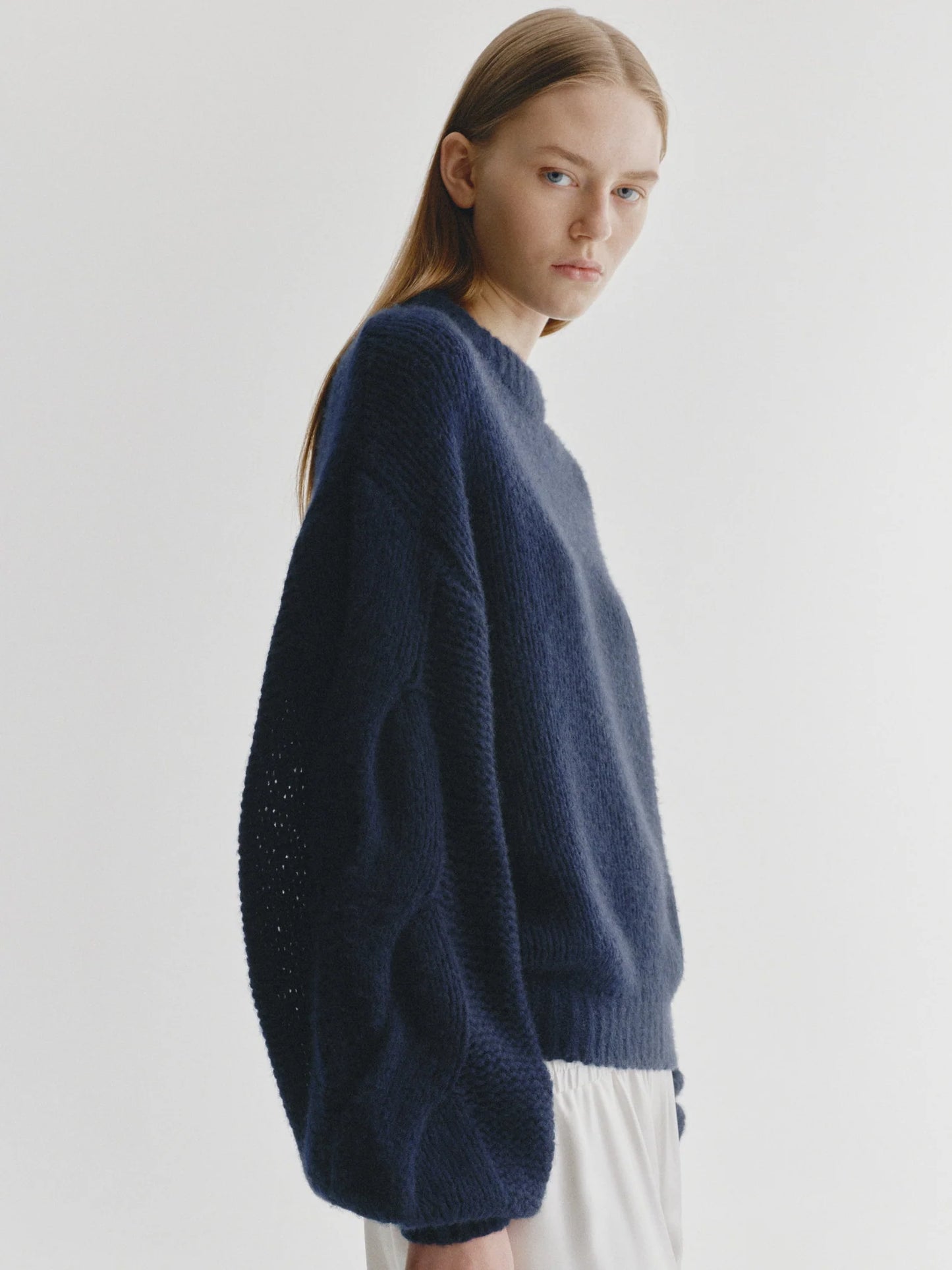 Lisa Yang | Runi Sweater Navy