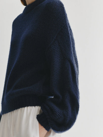 Lisa Yang | Runi Sweater Navy