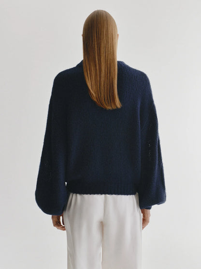 Lisa Yang | Runi Sweater Navy