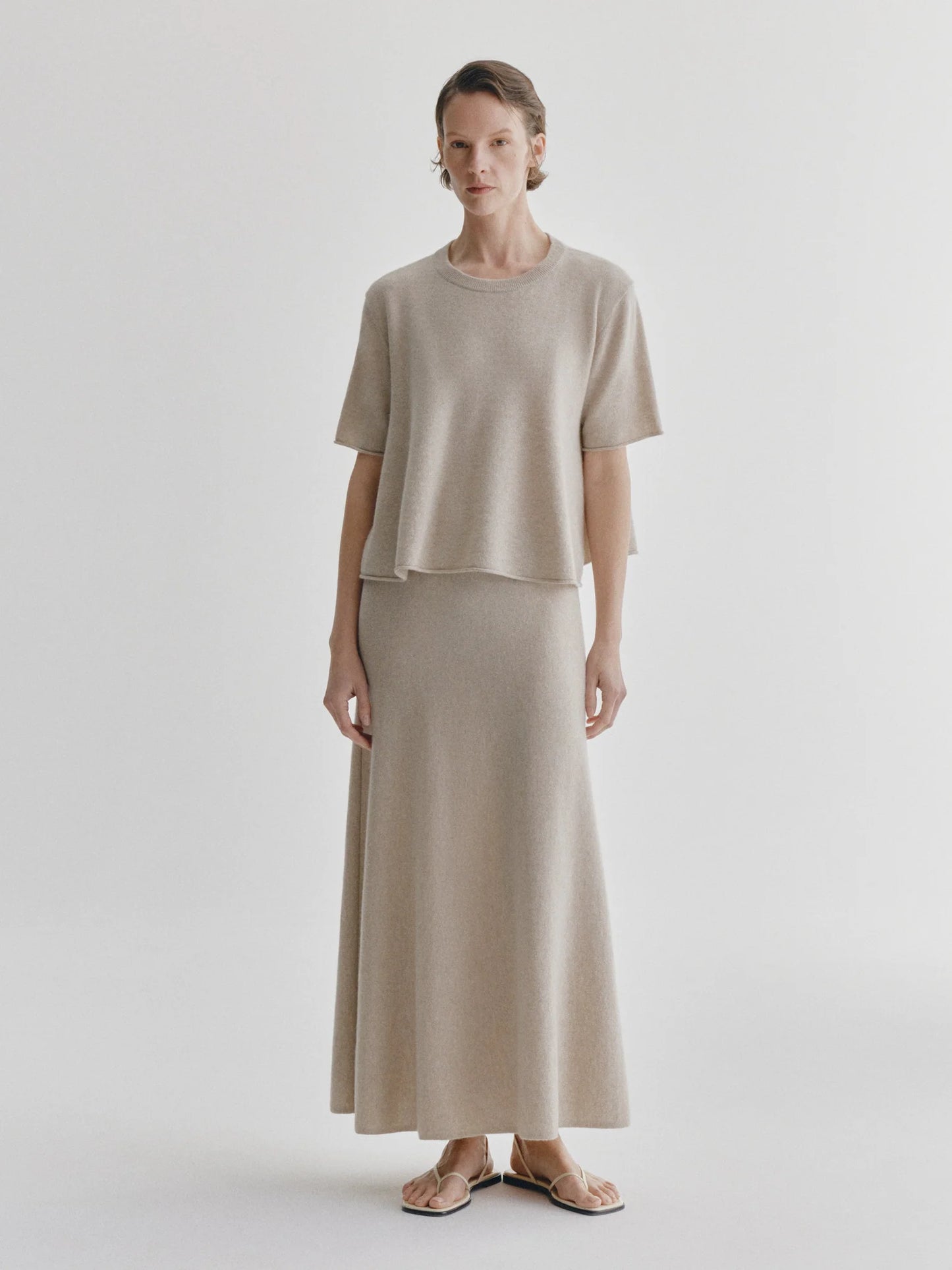 Lisa Yang | Tori Skirt Oyster