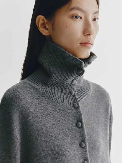 Lisa Yang | Denie Cardigan Dark Fern & Dark Oak