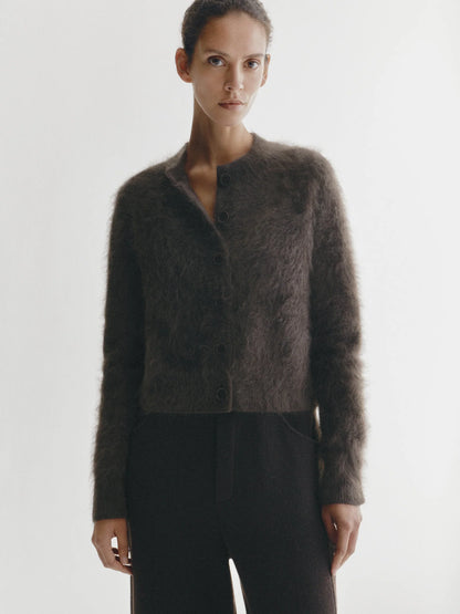 Lisa Yang | Azalea Cardigan Dark Fern