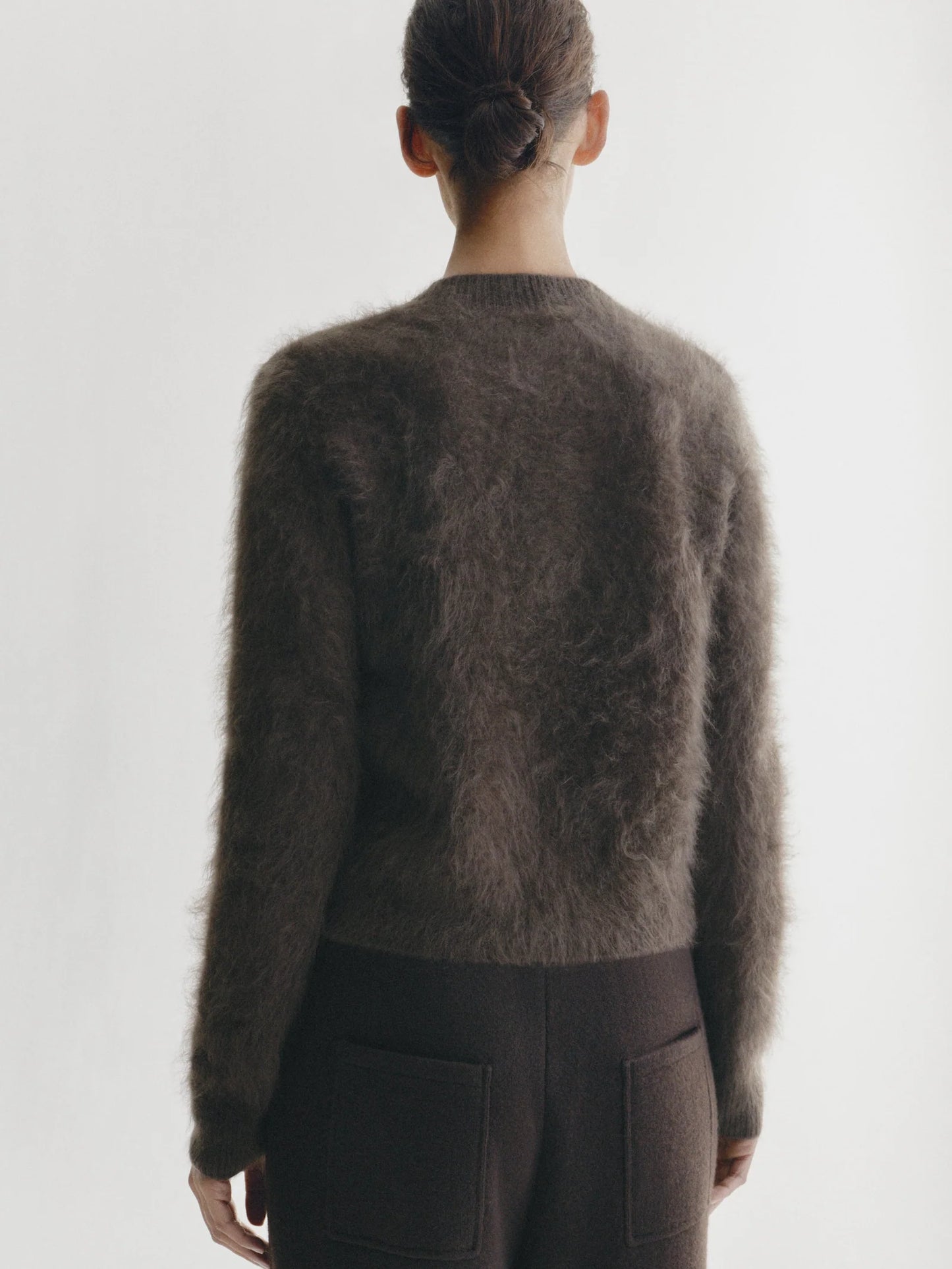 Lisa Yang | Azalea Cardigan Dark Fern