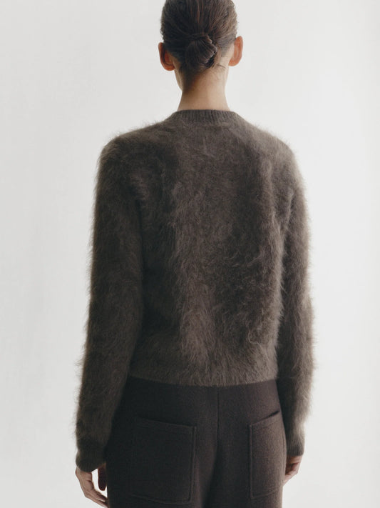 Lisa Yang | Azalea Cardigan Dark Fern