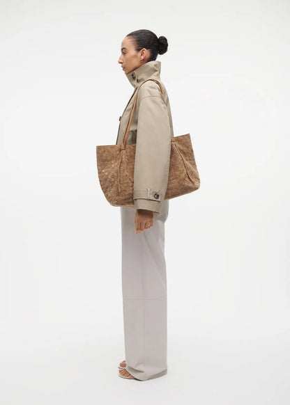 Studio AR | Woven Gritty Suede Bag