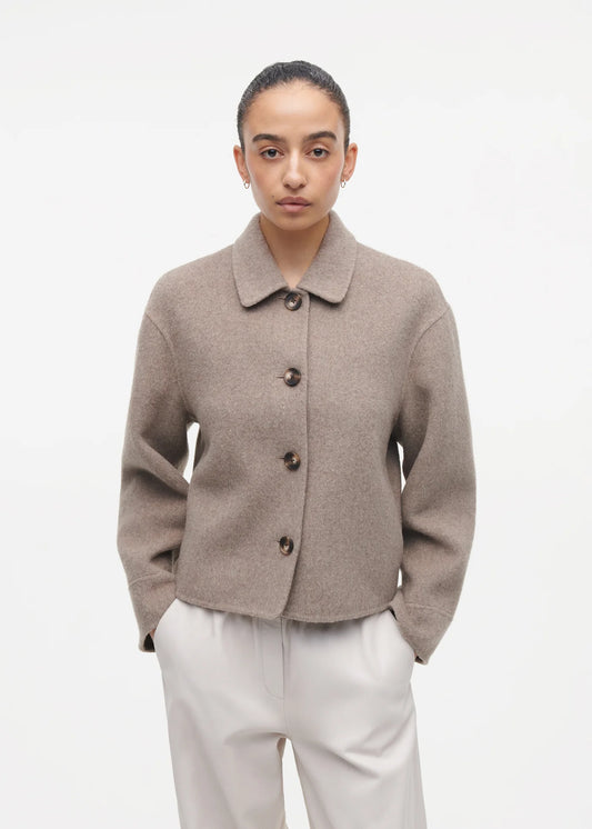 Studio AR | Nicolina Wool Jacket Almondine