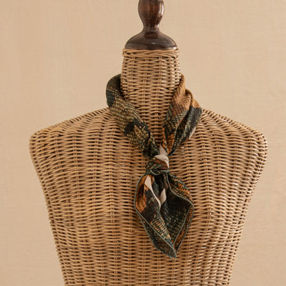 Tapis Noir | Light Lemon Tapestry Scarf Green