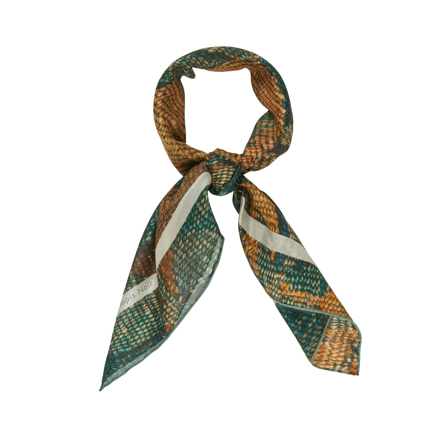 Tapis Noir | Light Lemon Tapestry Scarf Green