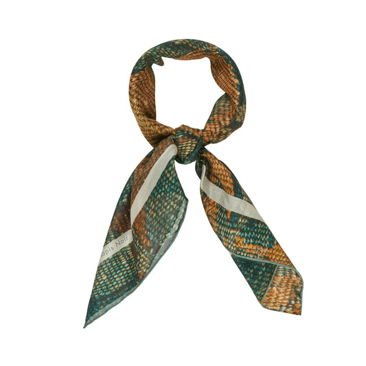 Tapis Noir | Light Lemon Tapestry Scarf Green