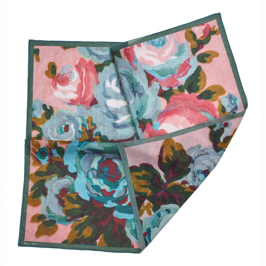 Tapis Noir | Light Small Ellis Scarf Blue