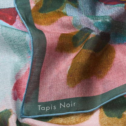 Tapis Noir | Light Small Ellis Scarf Blue