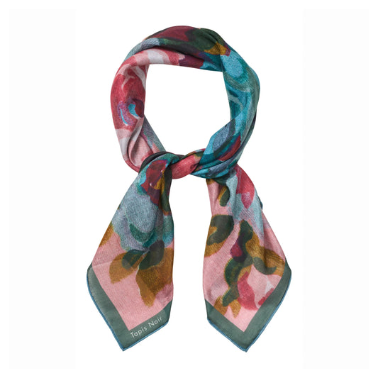 Tapis Noir | Light Small Ellis Scarf Blue
