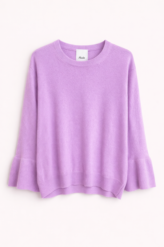 Allude | Knit Pullover Lilac