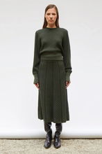 Afbeelding in Gallery-weergave laden, Molli | Alabama Knitted Skirt Khaki
