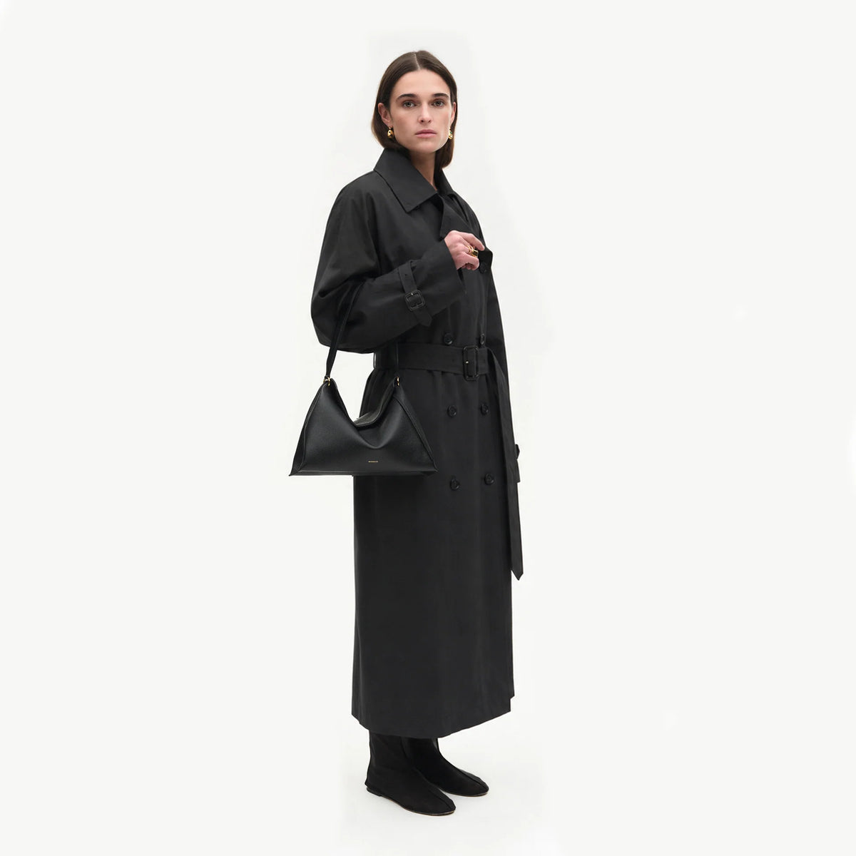 Wandler | Penelope Tote Small Black Crust