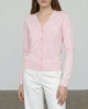 Nonchi cashmere Silk Cardigan roze
