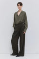 Christian Wijnants | Pama Classic Trousers Deep Forest