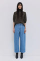 Christian Wijnants | Pavia Cropped Wide Leg Raw Denim