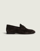 Posa | The Posa Penny Loafer Suede Brown