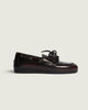 Posa | Boat Loafer Box Leather Burgundy