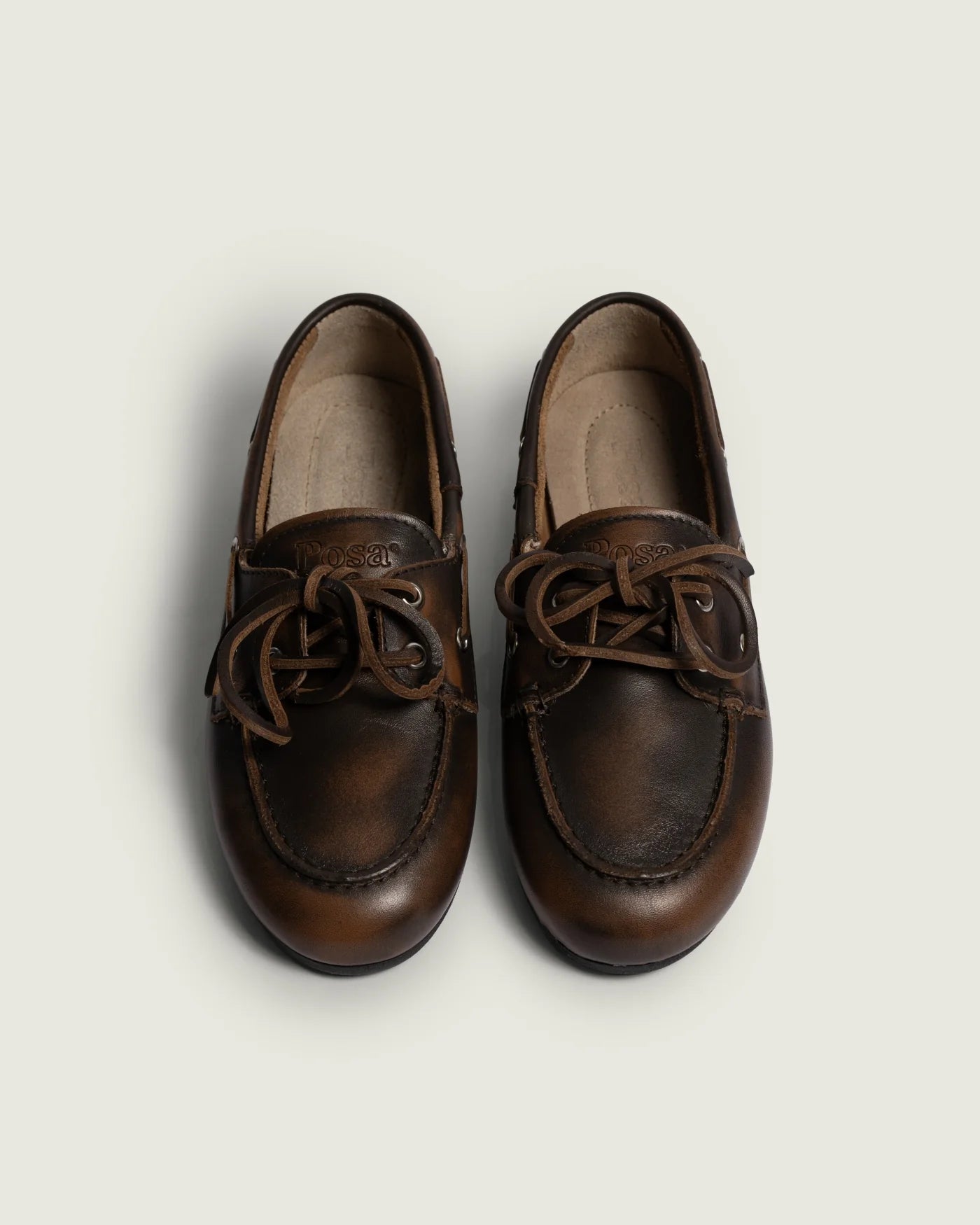 Posa | Boat Loafer Brushed Coffee