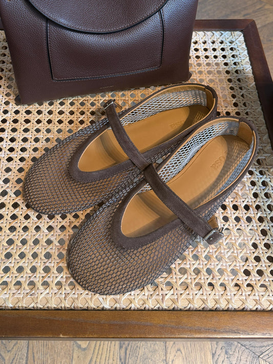 Posa_ballerina_open_Baletto_Mesh_Suede_Brown