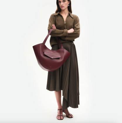Wandler | Hortensia Slouch Tote Bordeaux