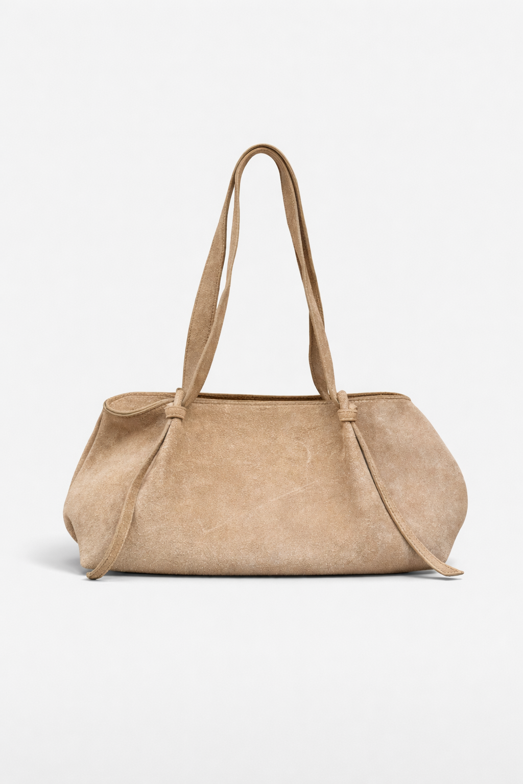 Studio AR Rosalina Gritty Suede schoudertas Olive