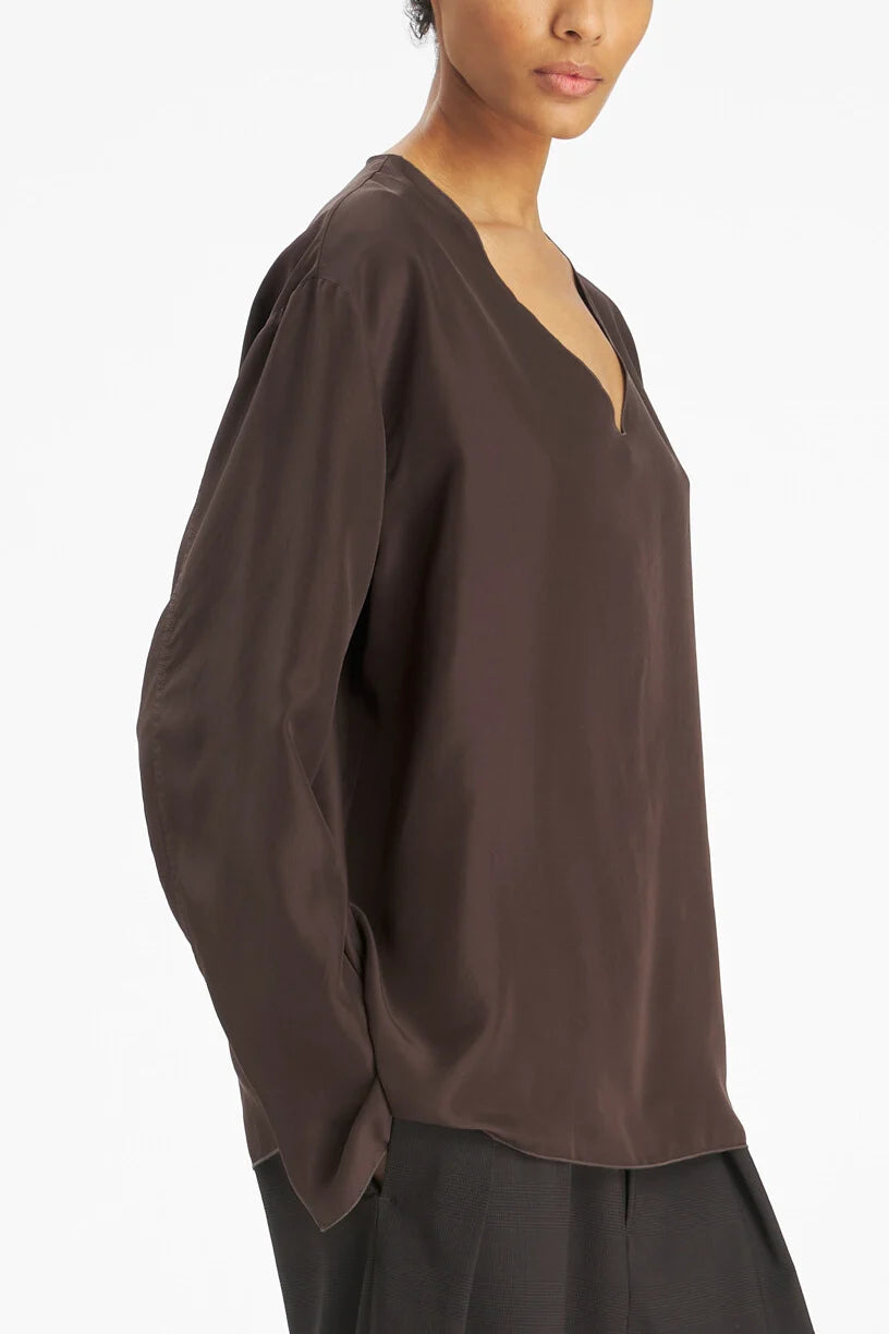 Barena Venezia | Livietta Top Caffe Brown