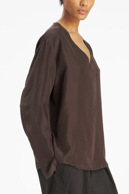 Barena Venezia | Livietta Top Caffe Brown