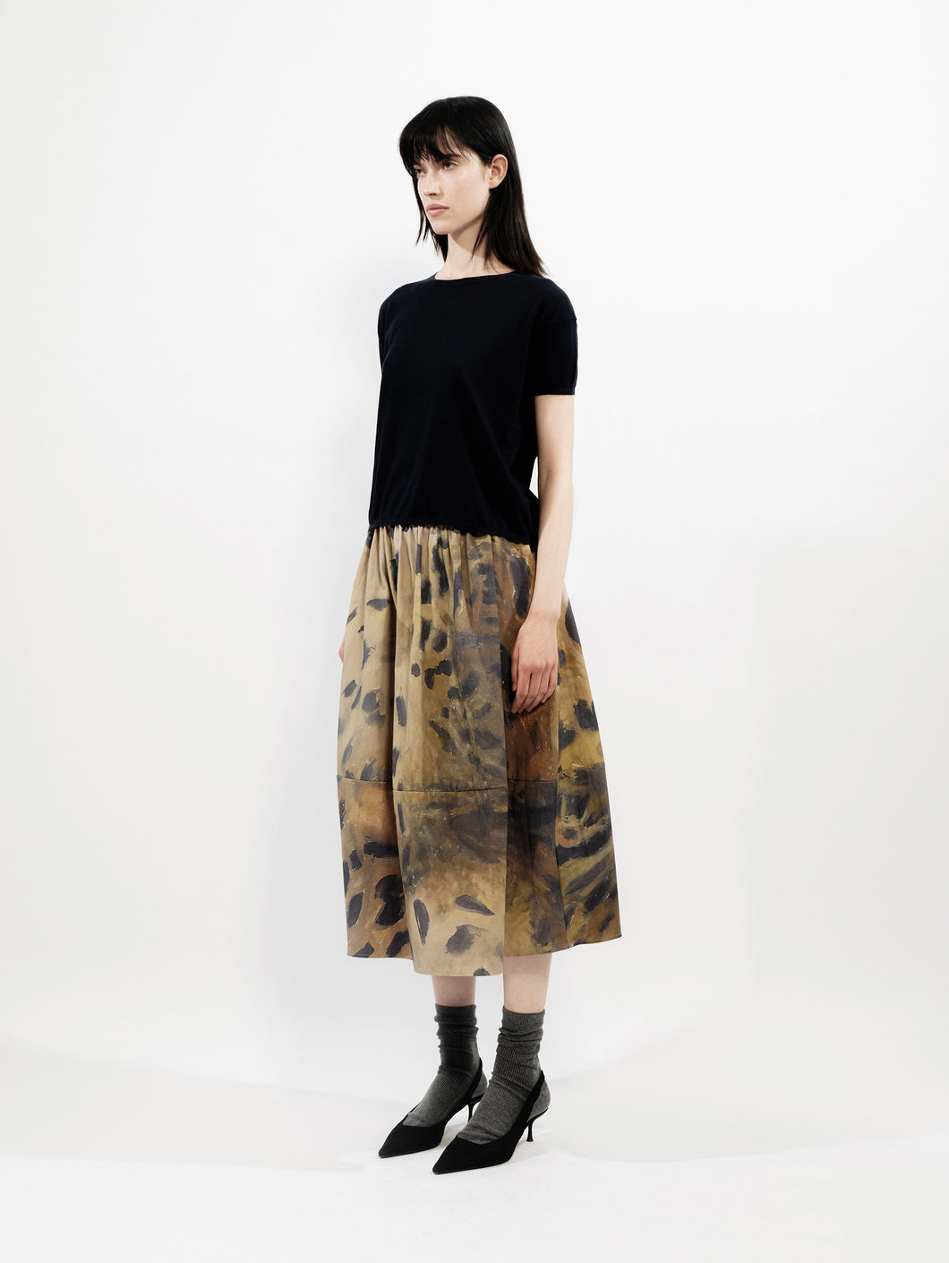 Talking Walls Skirt | Skirt Zaza Leopard