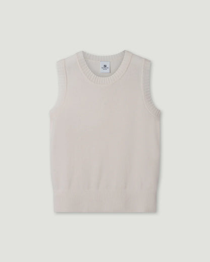 Nonchi | Mediterranean Cashmere Top Pure White