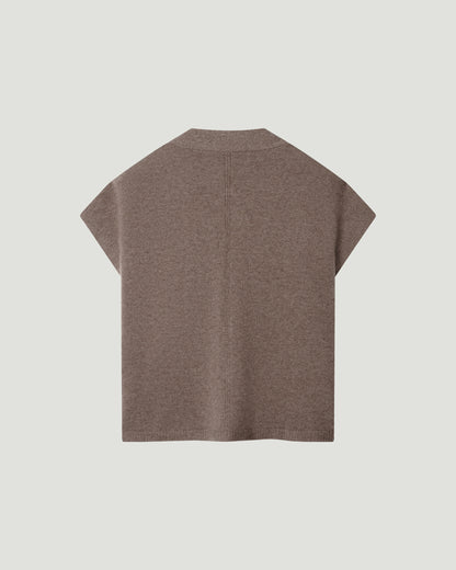 Nonchi | The Mistral Cardigan Taupe