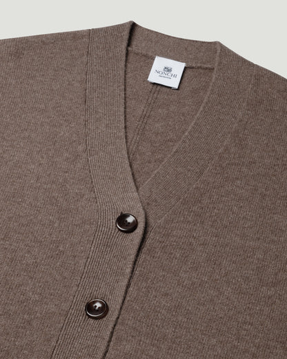 Nonchi | The Mistral Cardigan Taupe