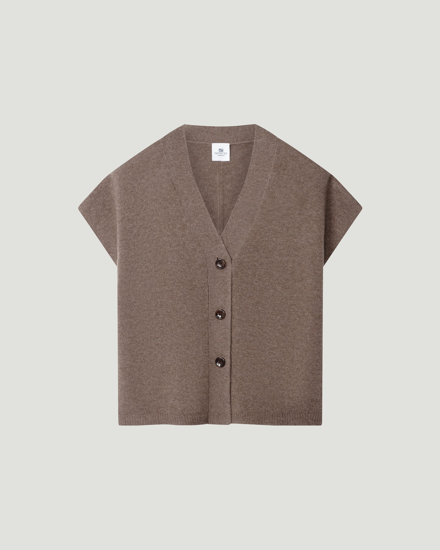 Nonchi | The Mistral Cardigan Taupe