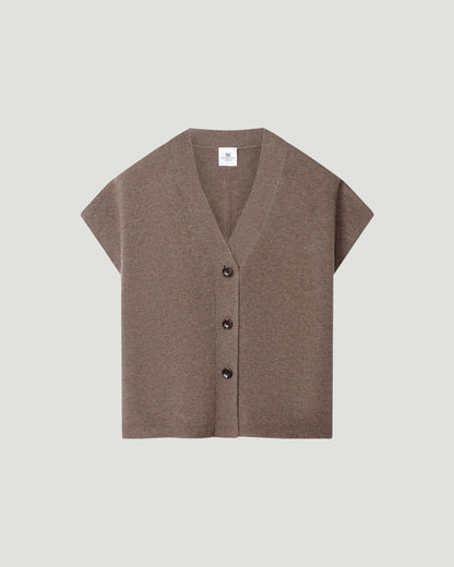 Nonchi | The Mistral Cardigan Taupe