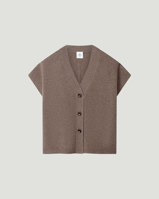 Nonchi | The Mistral Cardigan Taupe