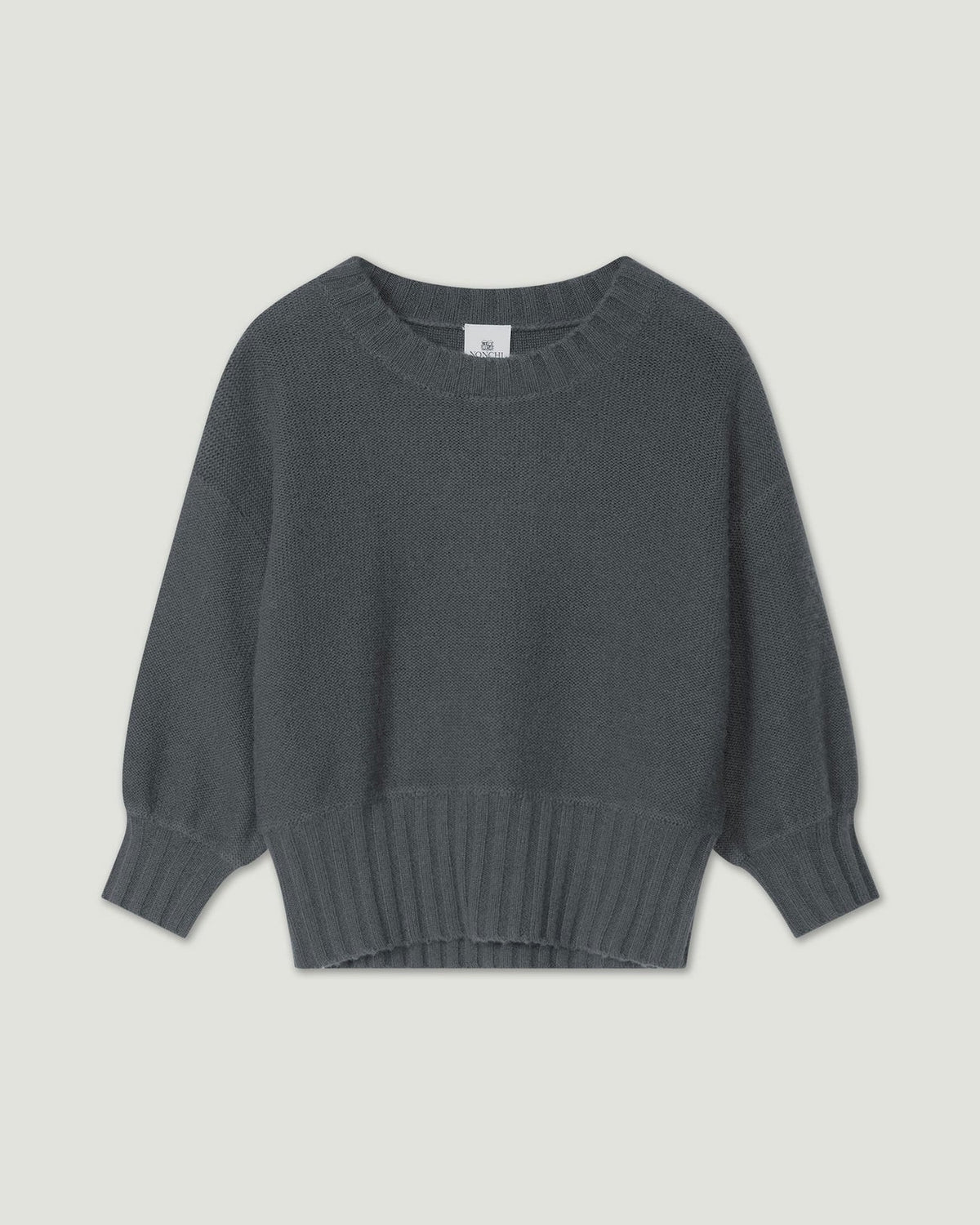 Nonchi | The Alva Cashmere Sweater Dusk Grey