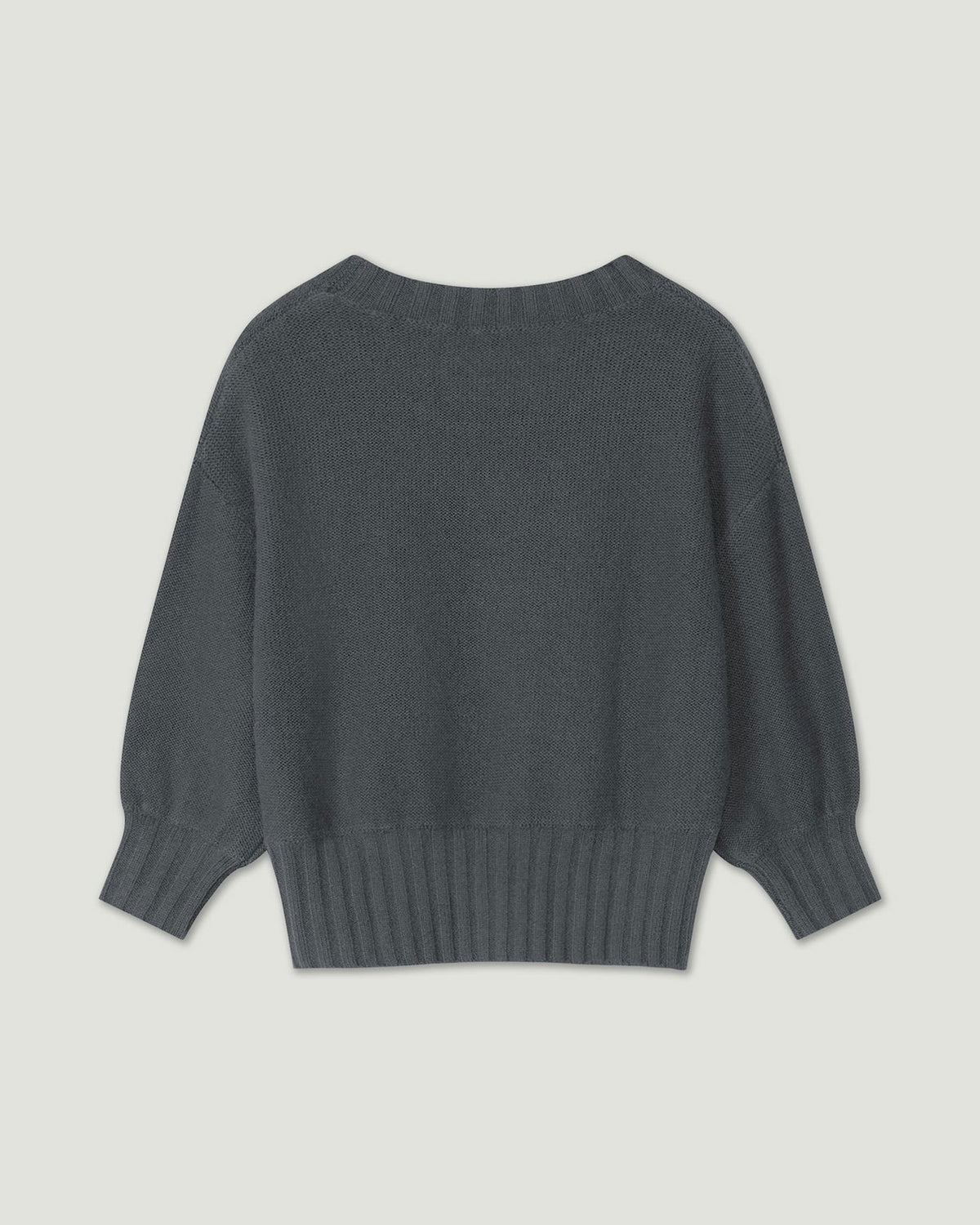Nonchi | The Alva Cashmere Sweater Dusk Grey