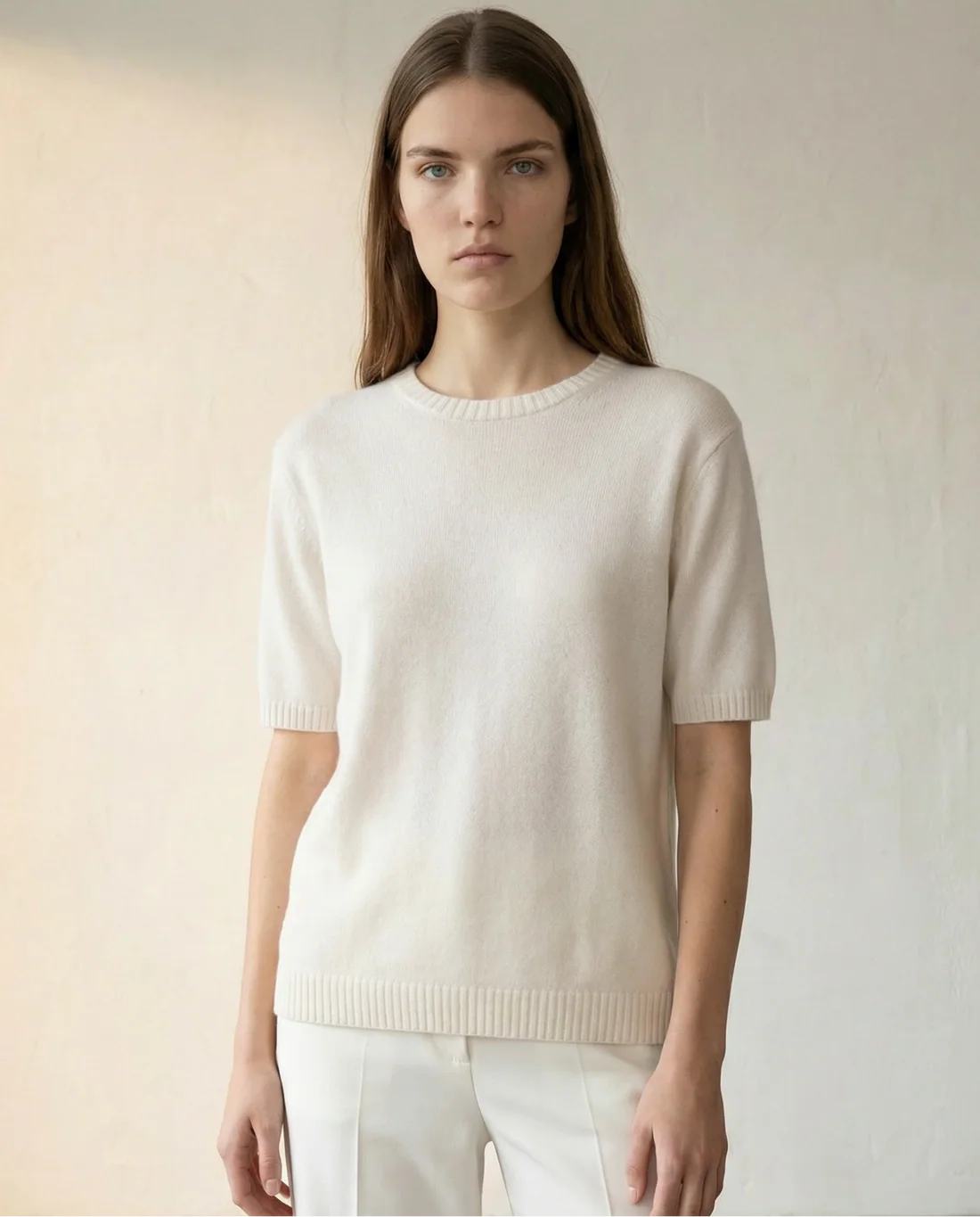 Nonchi | The Étoile Sweater Pure White