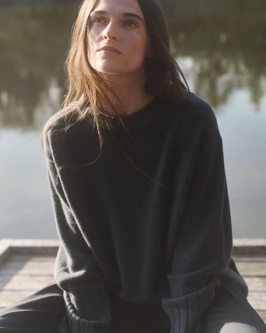 Nonchi | Havn Sweater Dusk Grey