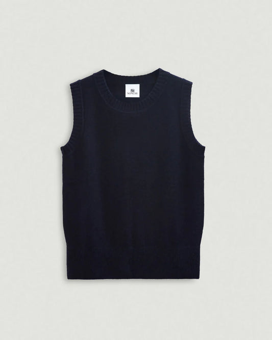Nonchi | Mediterranean Cashmere Top Navy
