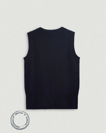 Nonchi | Mediterranean Cashmere Top Navy