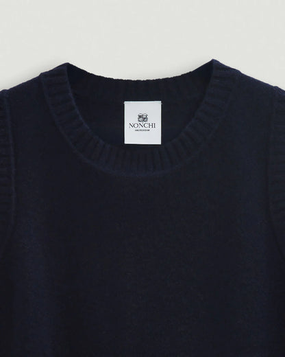 Nonchi | Mediterranean Cashmere Top Navy