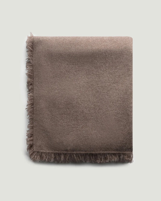 Nonchi | Cashmere Scarf Taupe