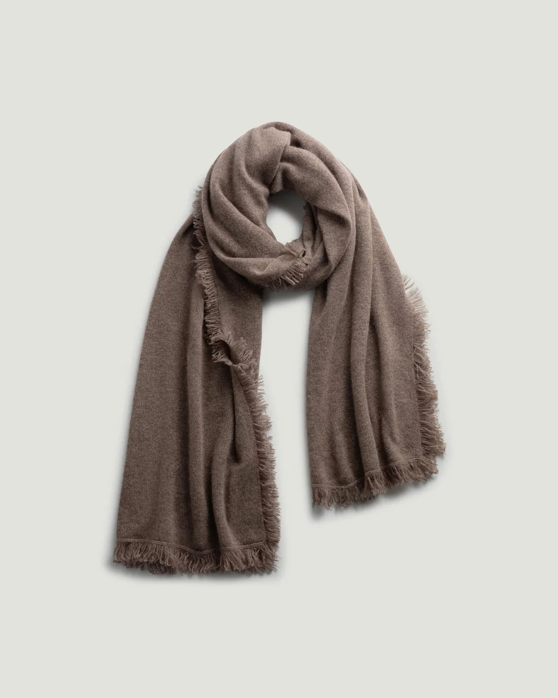 Nonchi | Cashmere Scarf Taupe