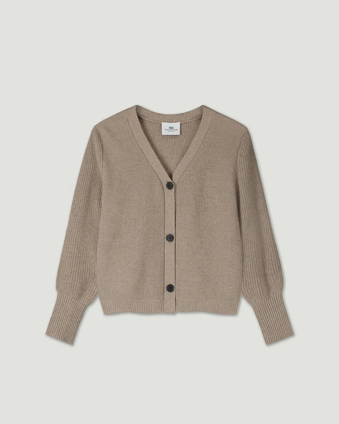 Nonchi | The Resort Cardigan Taupe
