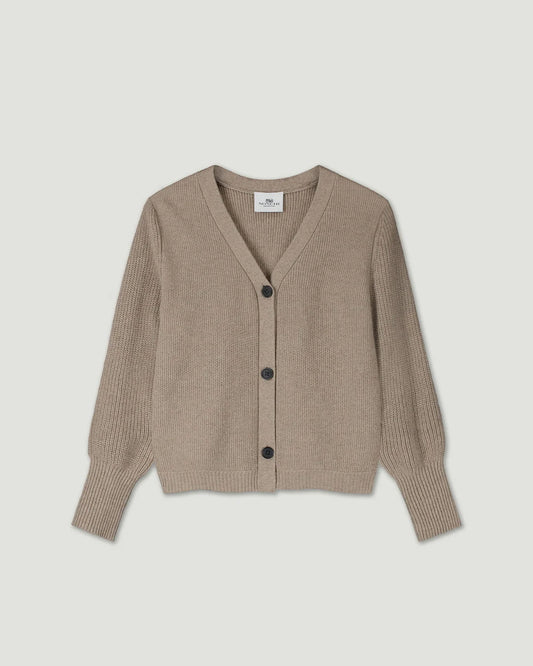 Nonchi | The Resort Cardigan Taupe