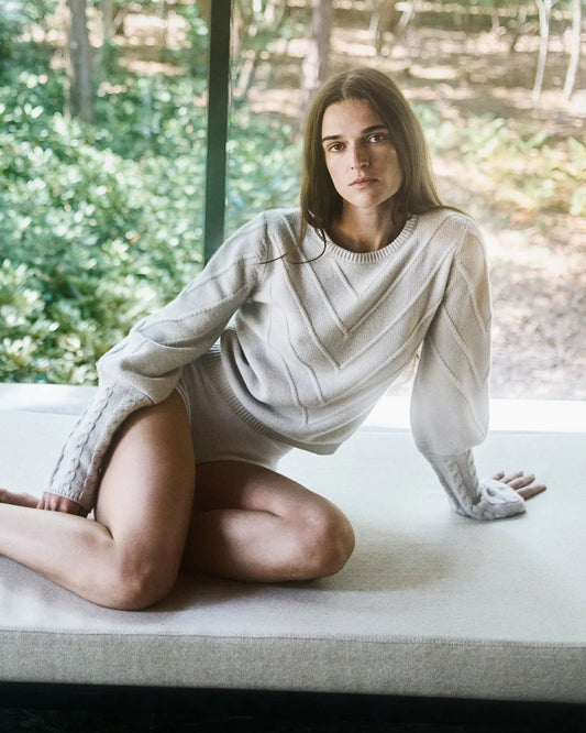 Nonchi | Skog Sweater Oat
